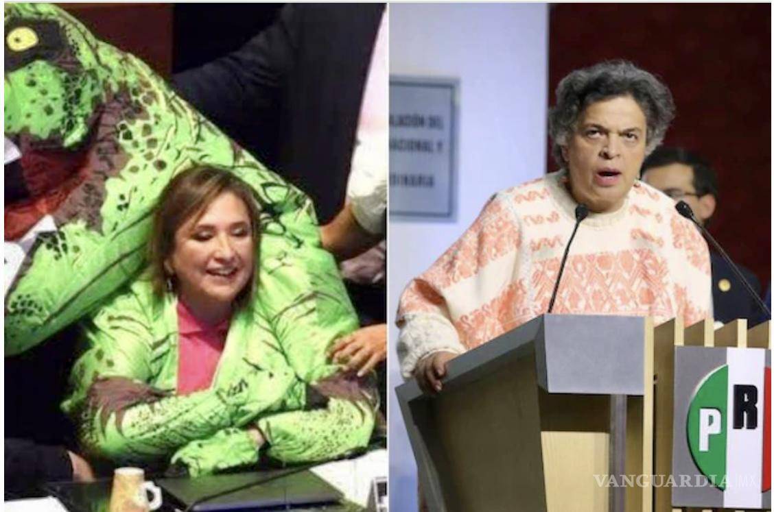 $!Izquierda, Xóchitl Gálvez. Derecha, Beatriz Paredes.