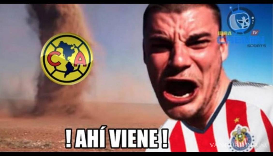 $!Los Memes del segundo Clásico Nacional entre Chivas y América