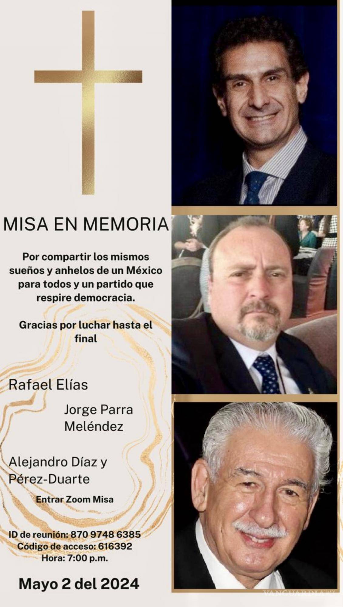$!En Memoria.
