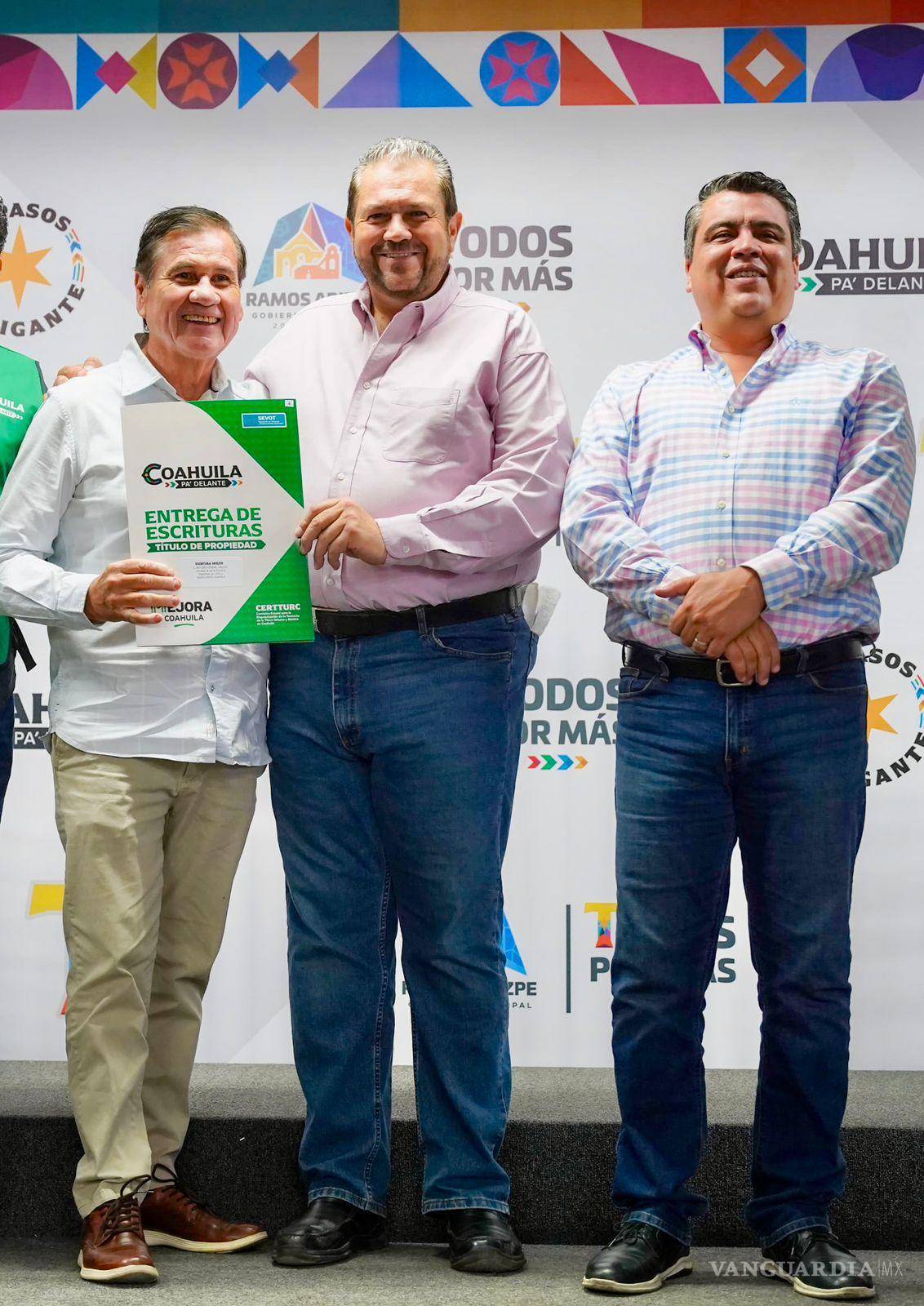 $!Con la regularización de predios, el municipio de Ramos Arizpe fortalece el patrimonio y la tranquilidad de las familias beneficiadas.