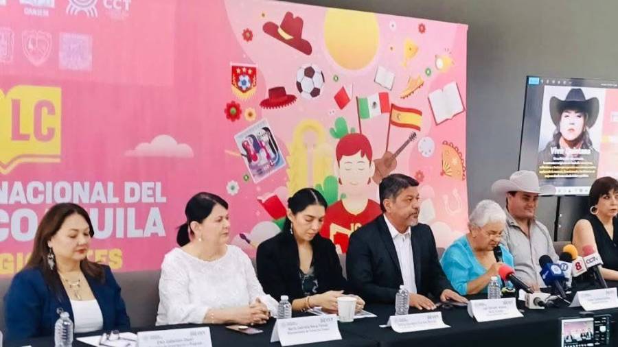 Autoridades presentaron en Torreón la edición 2026 de la FILC, que reunirá a editoriales, autores y actividades para todo público.