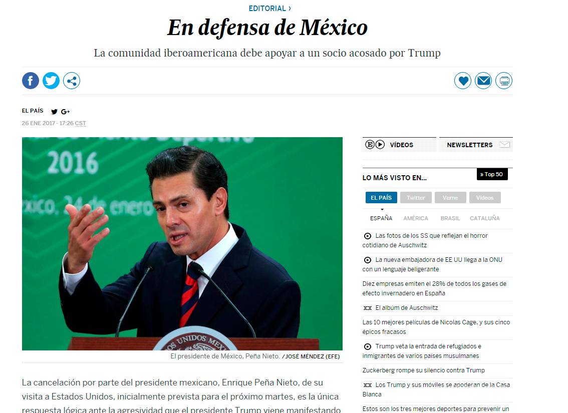 $!Ignorante, neófito y peligroso; así califican a Trump diarios de EU por su actitud con México