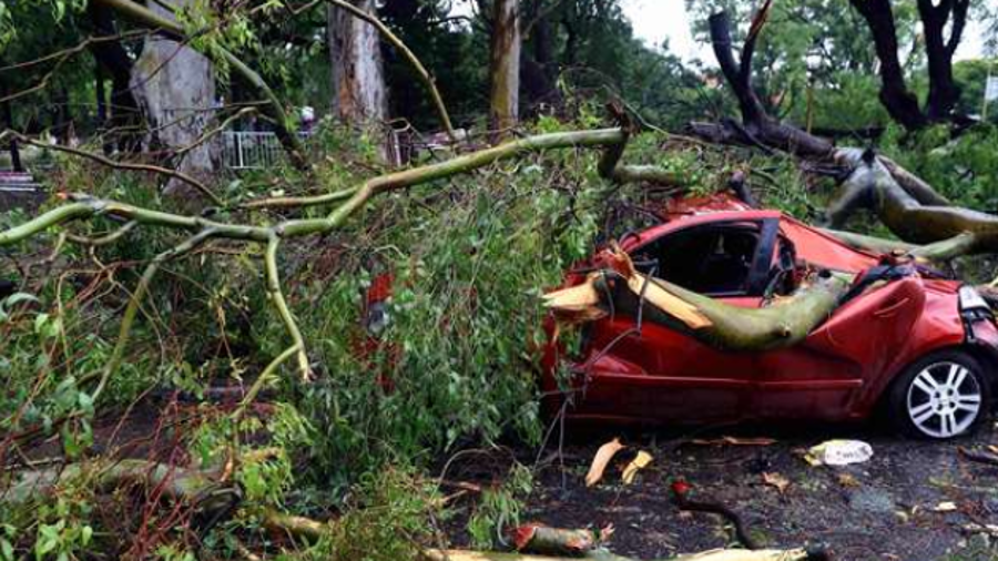 Se reportaron varias muertes a causa de fuertes vientos en Argentina y Uruguay.