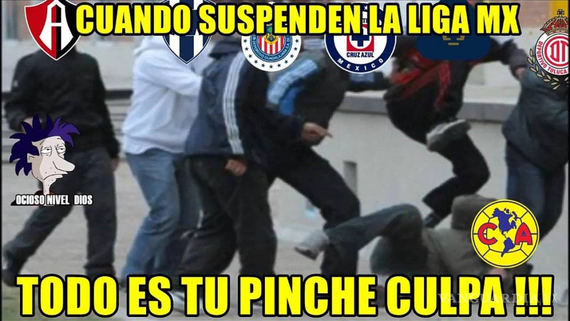 $!Aquí están los memes del paro de le Liga MX