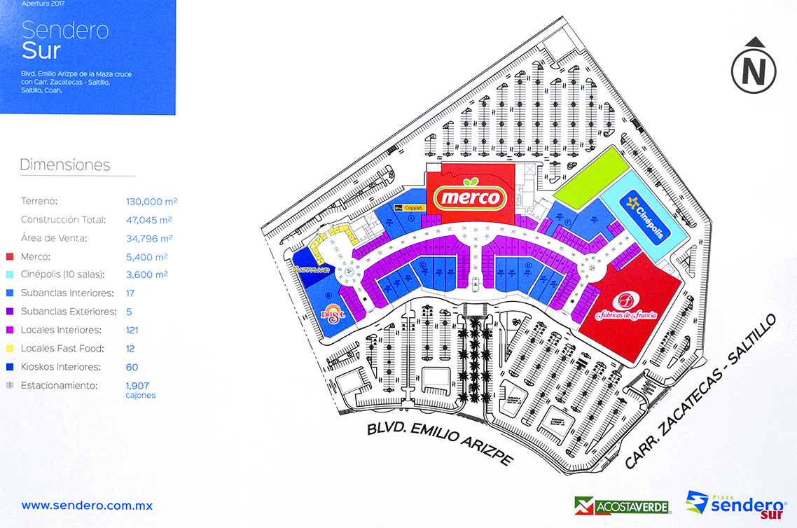$!Inyectarán 950 mdp a plaza Sendero Sur