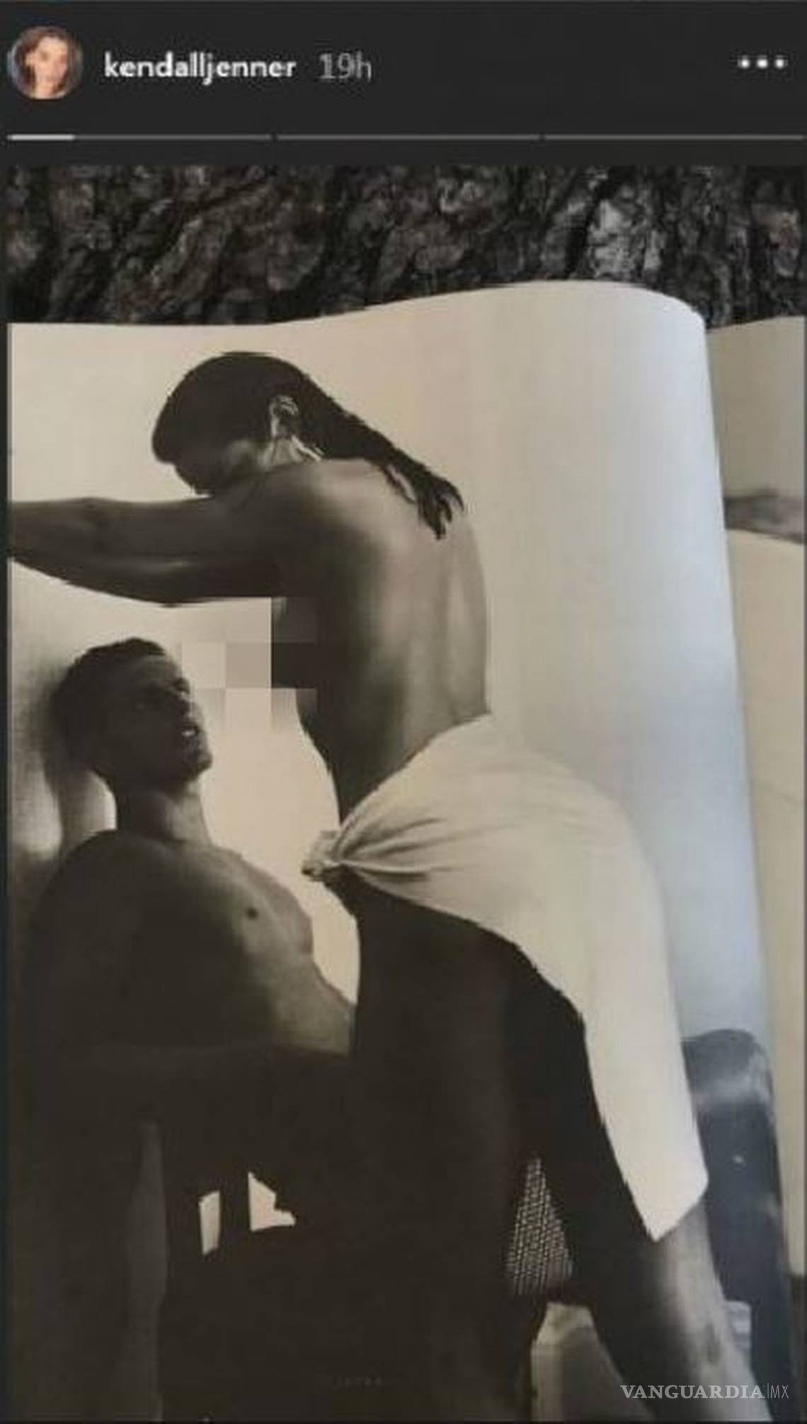 $!Kendall Jenner publica desnudo en Instagram y elude la censura