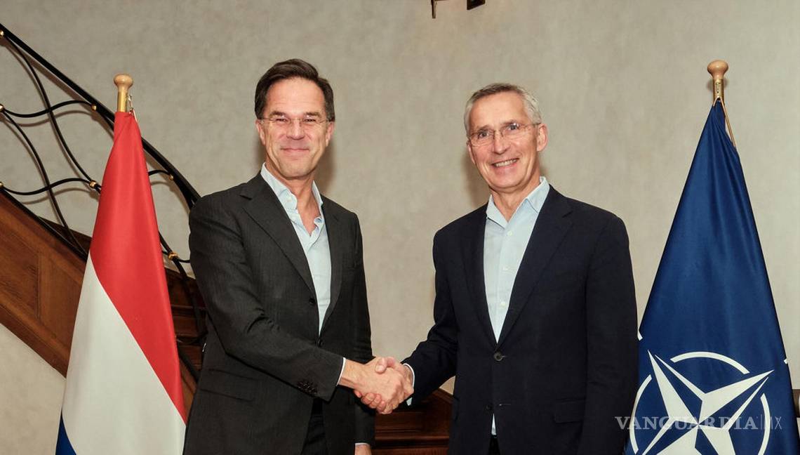 $!El Secretario General de la OTAN, Jens Stoltenberg, se reúne con el Primer Ministro de los Países Bajos, Mark Rutte.