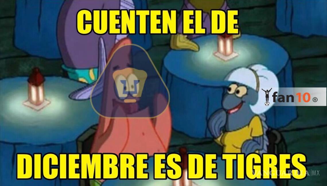 $!Los memes de la eliminación de Tigres de la Liguilla