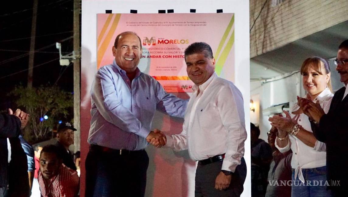 $!Inauguran obras del Paseo Morelos de Torreón