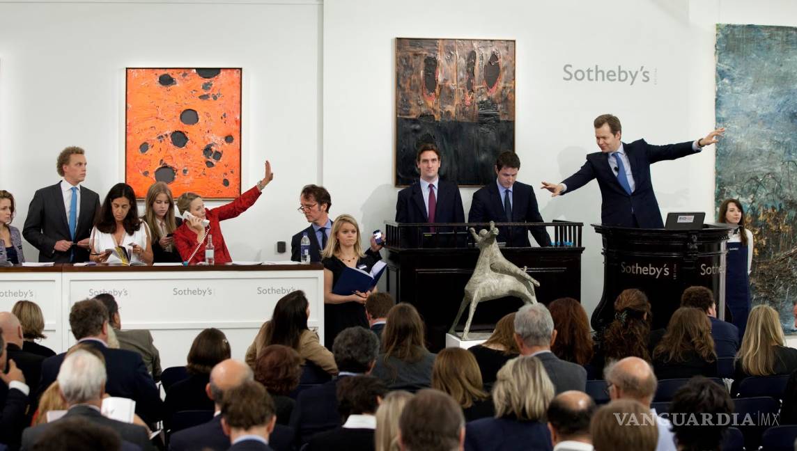$!Obtiene Sotheby's 82.5 mdd en subastas de la “Semana de Maestros”