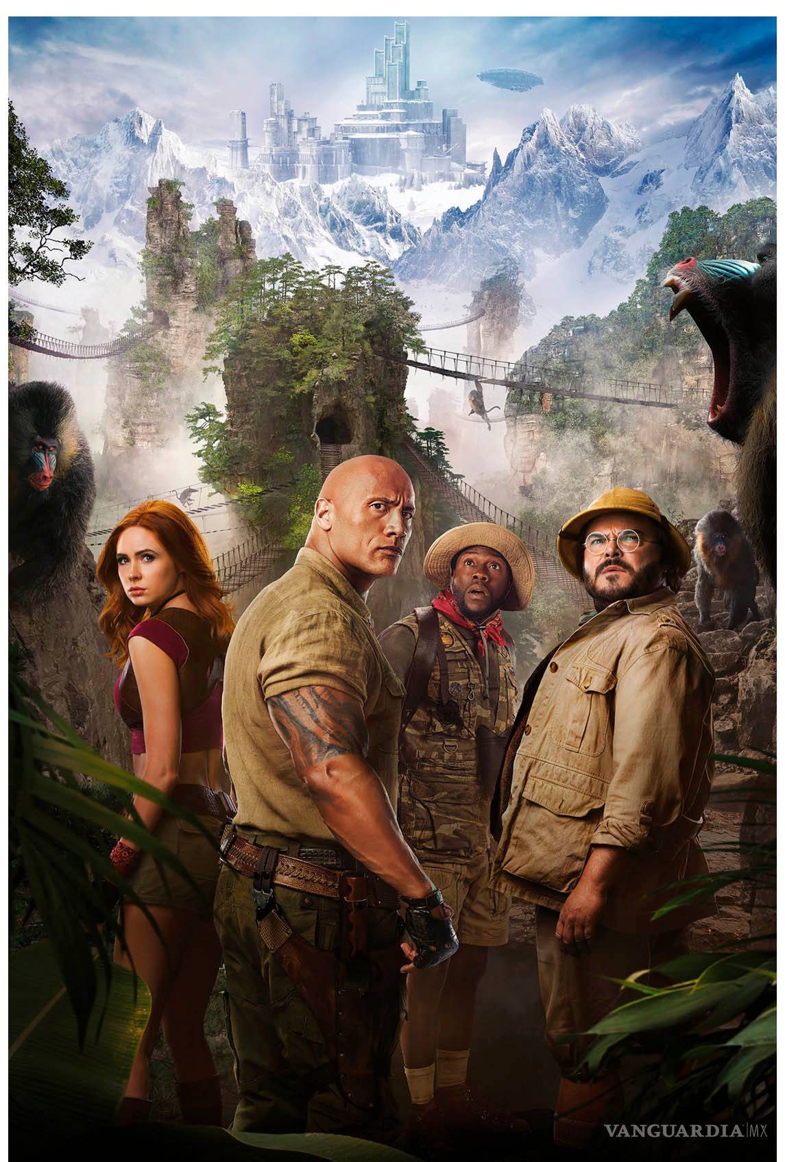 $!Regresan a la jungla con Jumanji