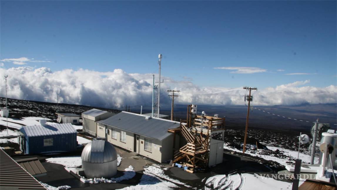 $!Las muestras de aire del observatorio Mauna Loa de la NOAA en Hawái proporcionan datos importantes para los científicos del clima de todo el mundo.