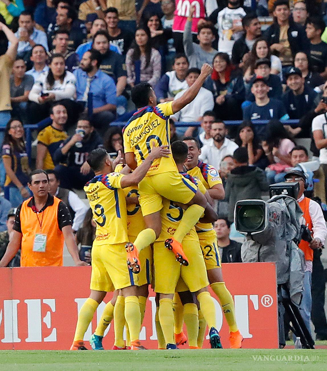 $!América pone un pie en semifinales, golean a los Pumas