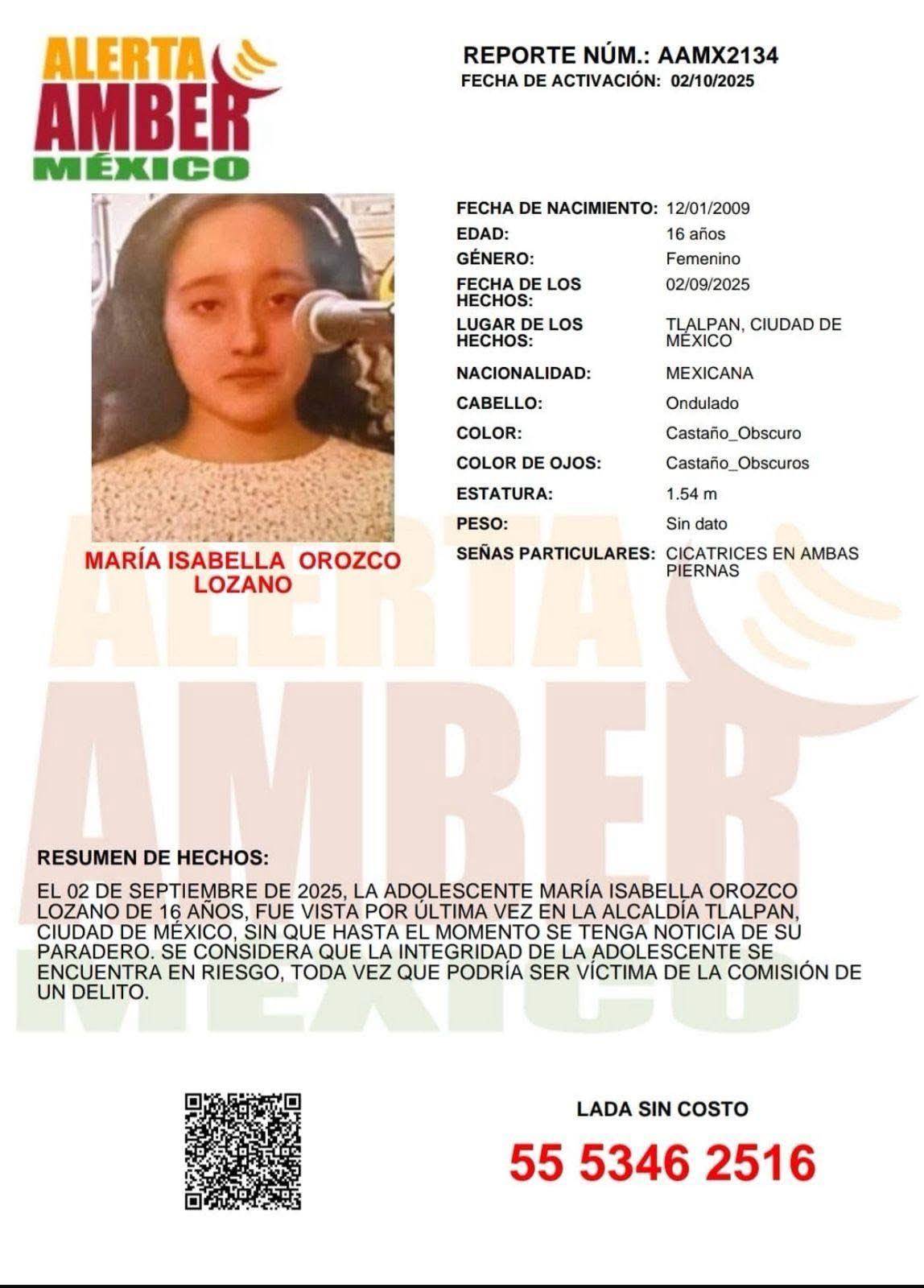 $!Desaparece María Isabella Orozco después de tomar el camión; denuncian irregularidades en la investigación