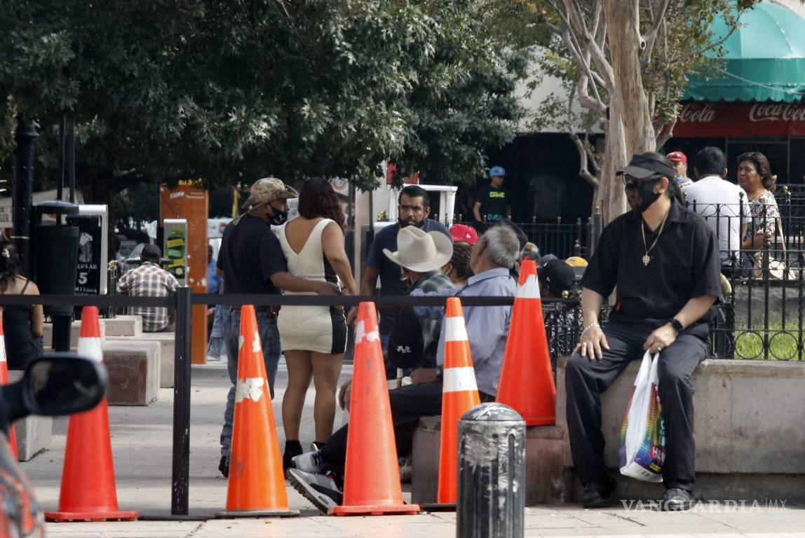 $!Centro Histórico de Saltillo, habitado por la prostitución; otro efecto de la pandemia