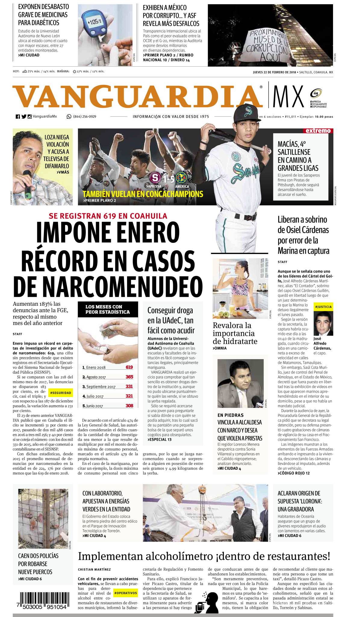 $!‘Cazan’ a vendedores de droga en escuelas privadas de Coahuila; narcomenudeo crece 157%