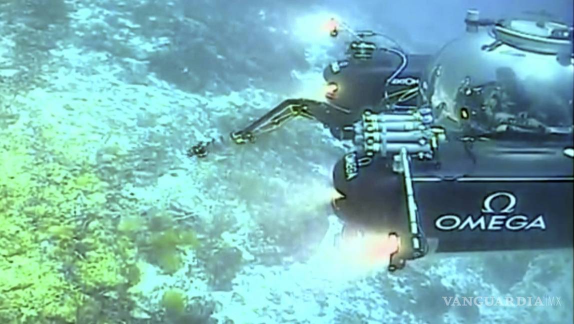 $!Misión Nekton transmite la primeras imágenes en vivo desde un sumergible biplaza a una profundidad de 60 metros