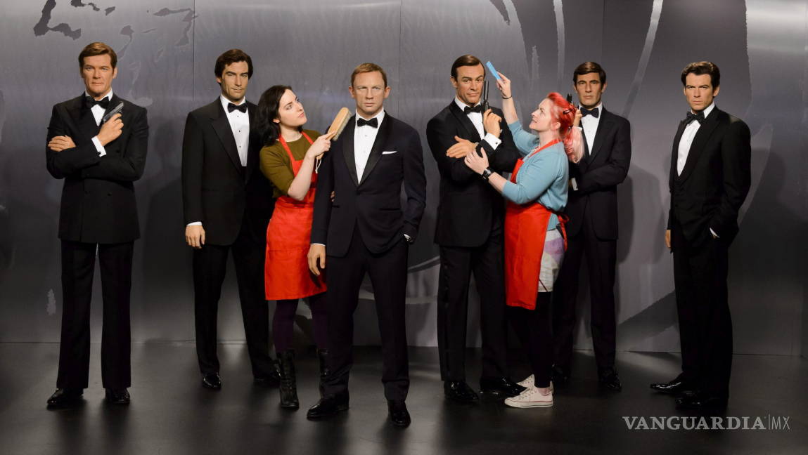 $!Exhibe el Madame Tussauds la los actores que han dado vida al agente 007