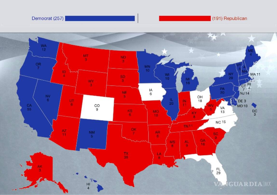 $!¿Cómo se va a elegir el Presidente de Estados Unidos?