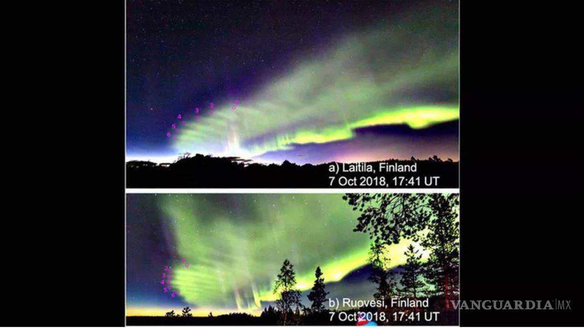 $!Descubren en Finlandia una aurora boreal que nunca se había visto