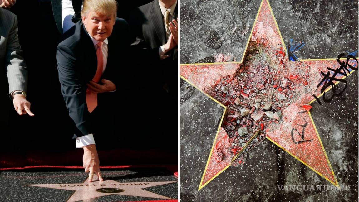 $!West Hollywood quiere retirar la estrella de Donald Trump del Paseo de la Fama