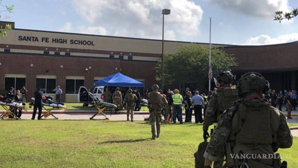 $!Tiroteo en la escuela Santa Fe de Texas deja 8 muertos y varios heridos