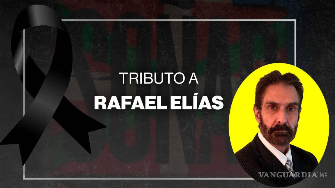 $!Este jueves a las 3:13PM tiempo de Nueva York, Rafael Elías murió de un infarto fulminante en su casa de aquella ciudad.
