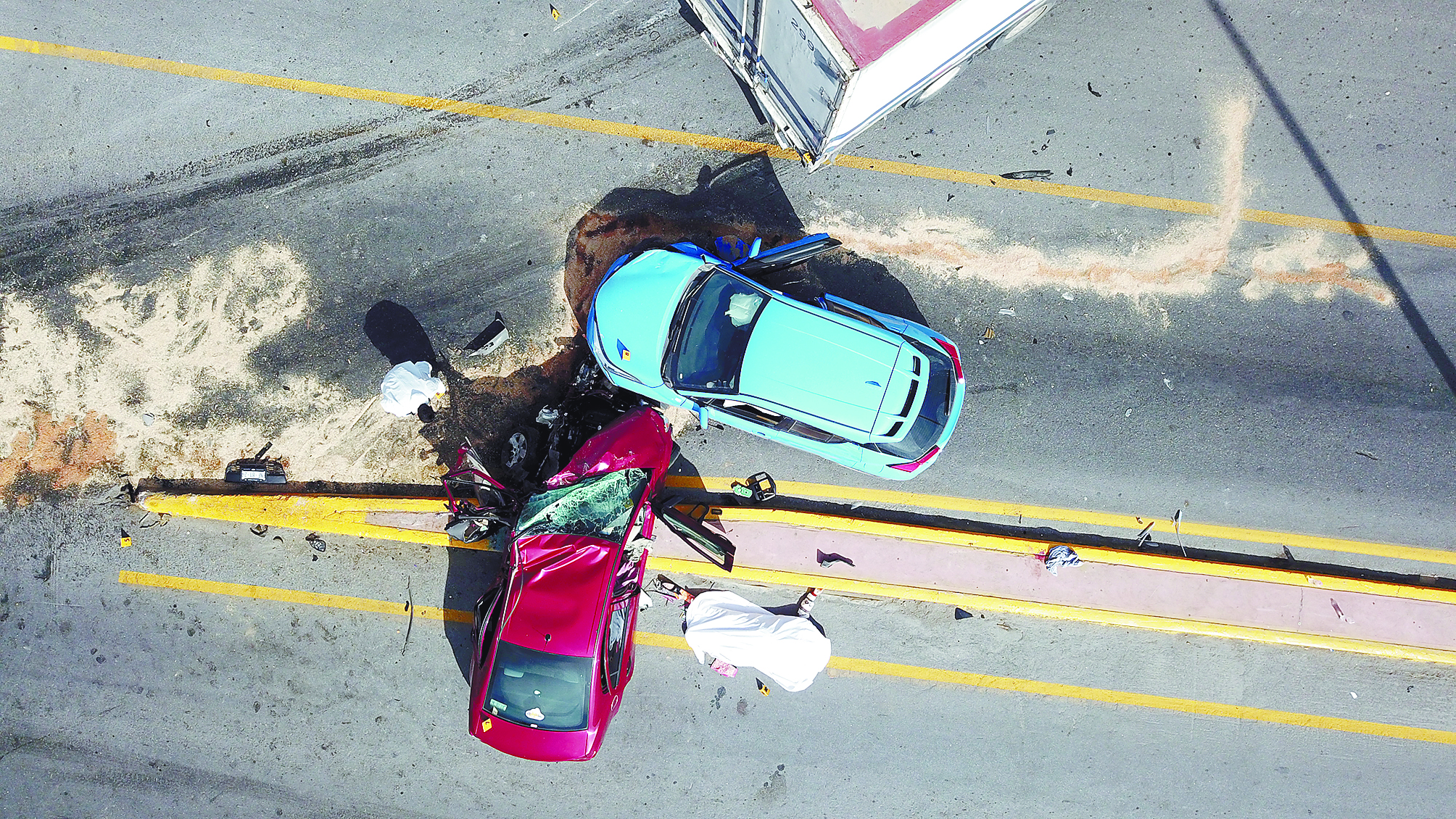 $!Trágico accidente en Saltillo deja dos personas sin vida y dos niños graves