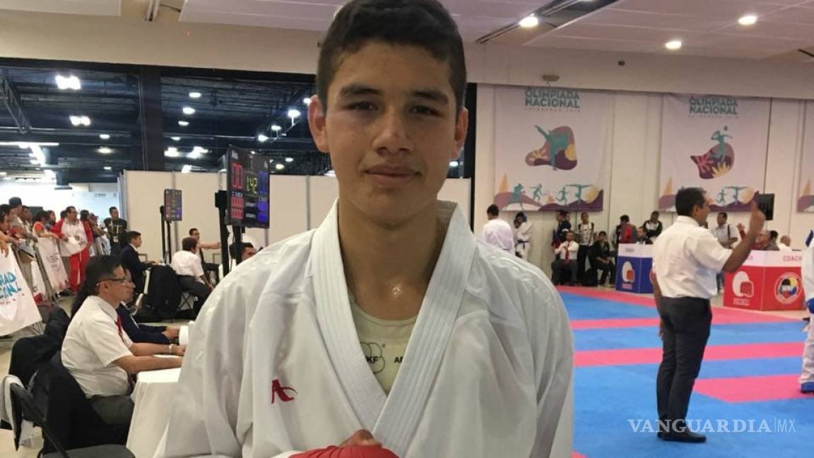 Karateca de Monclova gana medalla de oro en Olimpiada Nacional