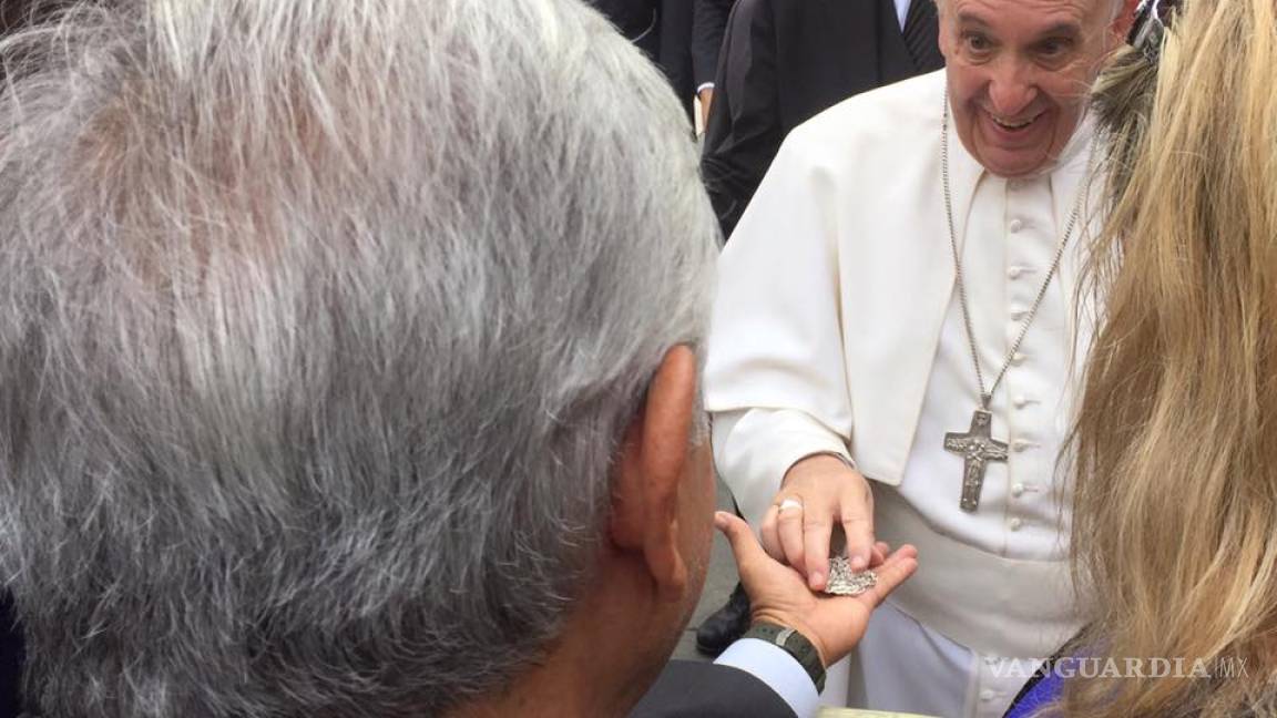 Visita AMLO al Papa Francisco en El Vaticano