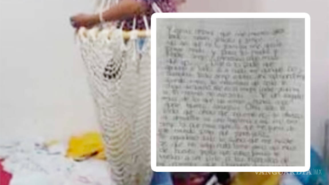 Mujer se cuelga frente a sus hijas; deja carta llena de odio contra todos