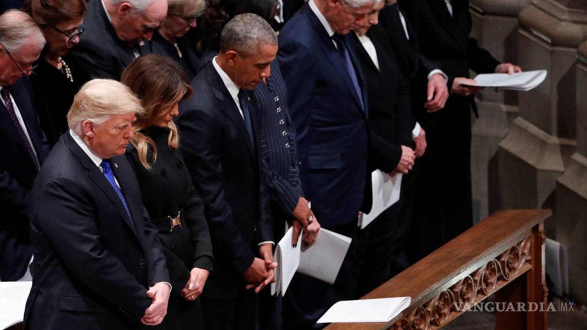 $!Dirigentes de todo el mundo se despiden al expresidente de EU George H. W. Bush