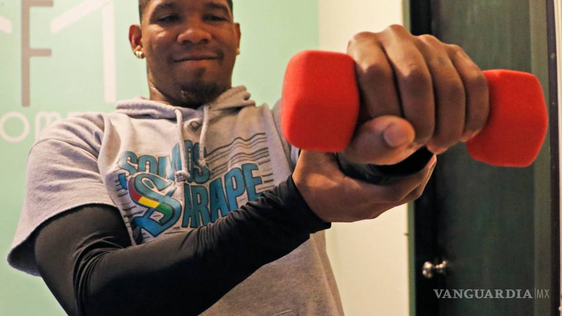 $!Así trabaja Rainel Rosario en su rehabilitación con la mira puesta en el arranque de la campaña de la LMB