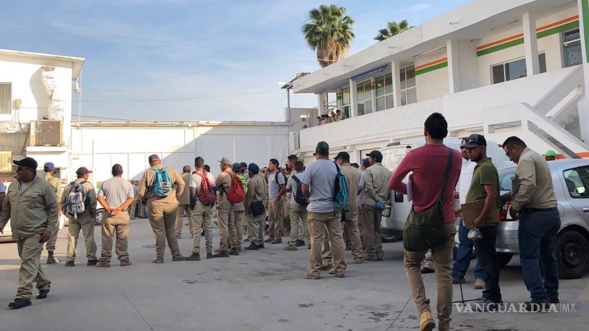 Trabajadores del Simas Torreón realizan paro de labores