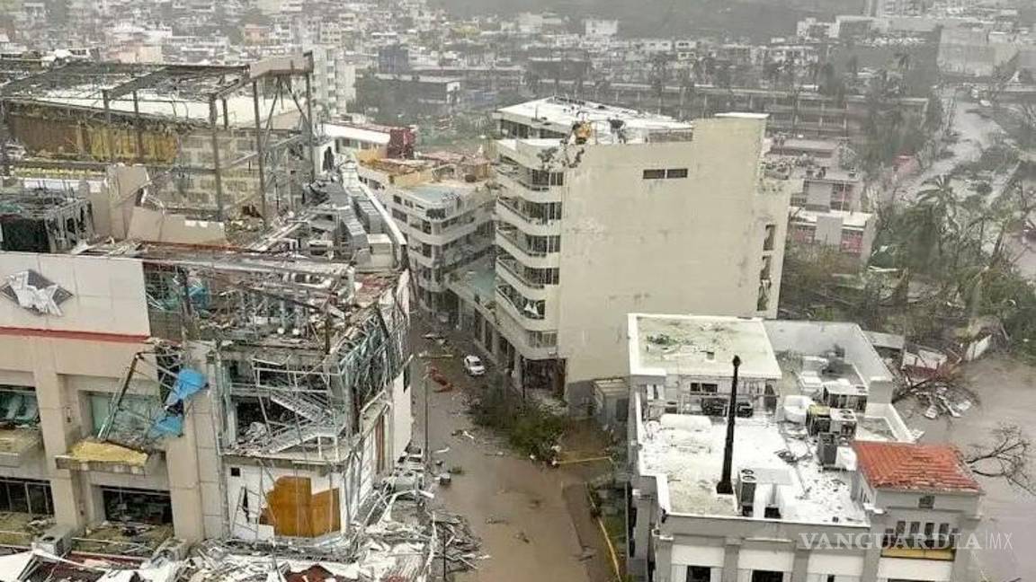 $!Huracán ‘Otis’ estaría entre las 10 peores catástrofes para aseguradoras en México