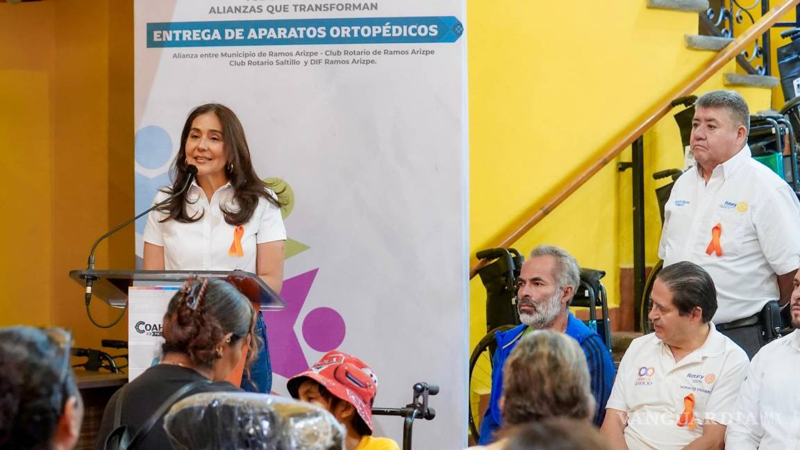 Inclusión y esperanza: Ramos Arizpe entrega más de 100 apoyos ortopédicos a personas con discapacidad