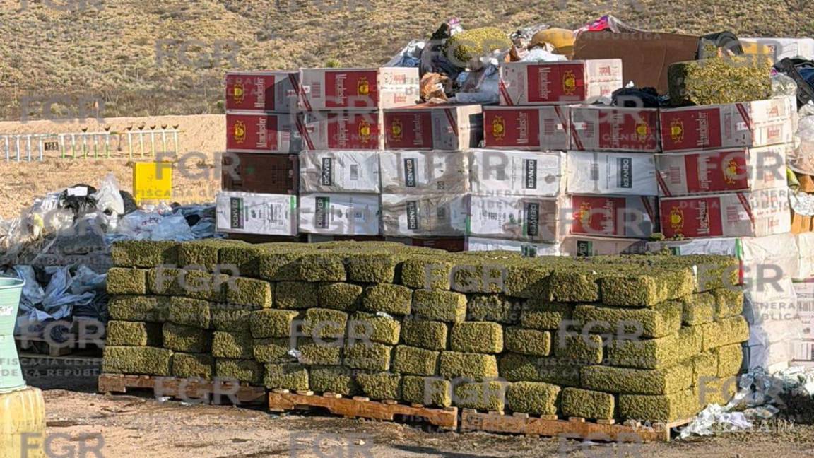 $!La destrucción de narcóticos se llevó a cabo en Saltillo con la participación de corporaciones federales y estatales.