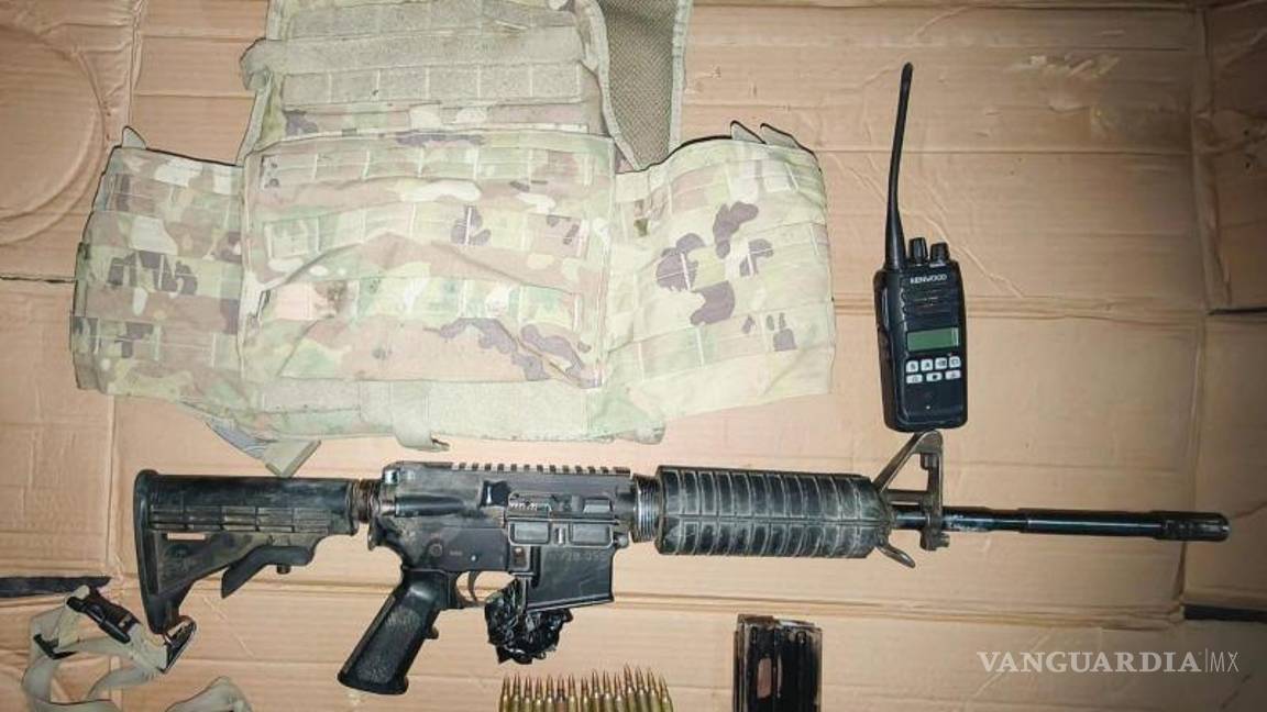 $!Capturan a hombre armado en una brecha de Nuevo León