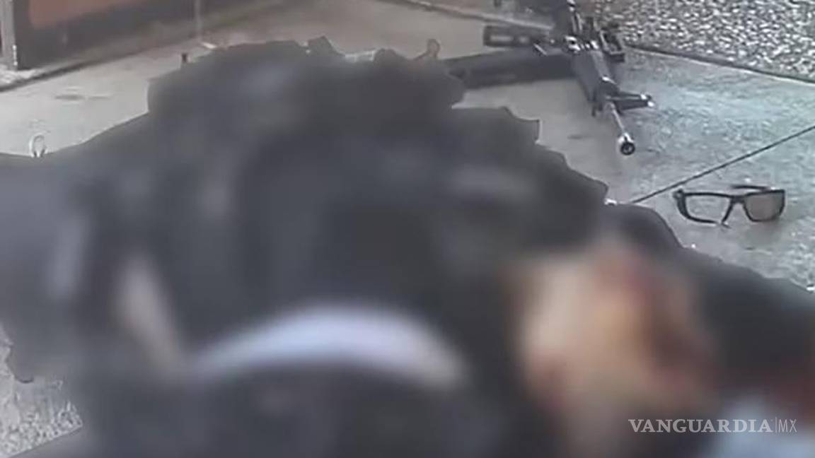 $!Un policía abatió al agresor