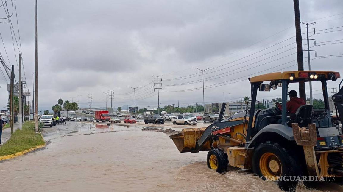 Saltillo bajo el agua: Gobierno Municipal activa operativos de emergencia para atender daños