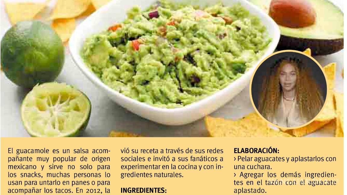 $!Desde Emmanuel hasta Beyoncé, recetas para cocinar como toda una celebridad