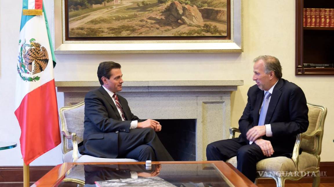 Peña Nieto se reúne con José Antonio Meade tras elección presidencial