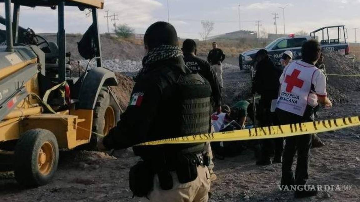 Derrumbe de tierra sepulta y mata a trabajador en Gómez Palacio, Durango