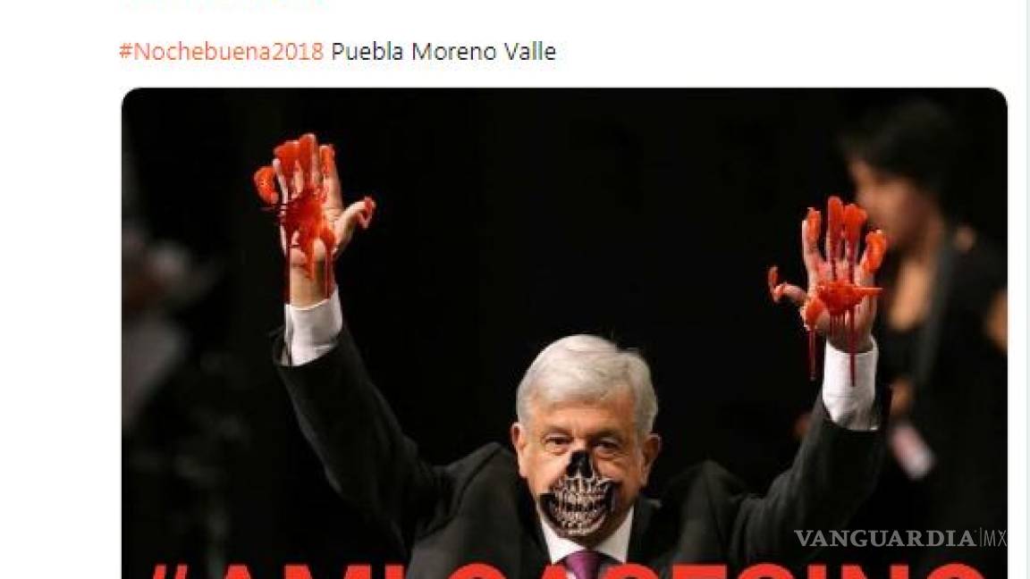 $!'Bots' desatan guerra contra AMLO por accidente de Martha Érika y Rafael Moreno