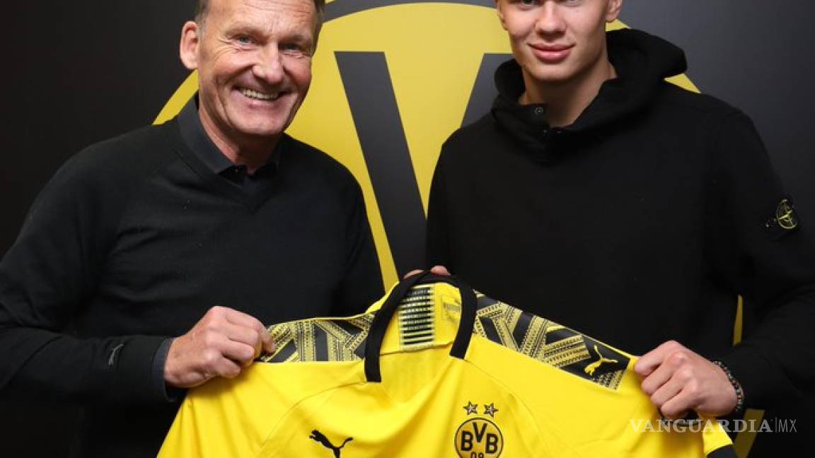 Borussia Dortmund sorprende a los grandes de Europa y ficha a Erling Haaland