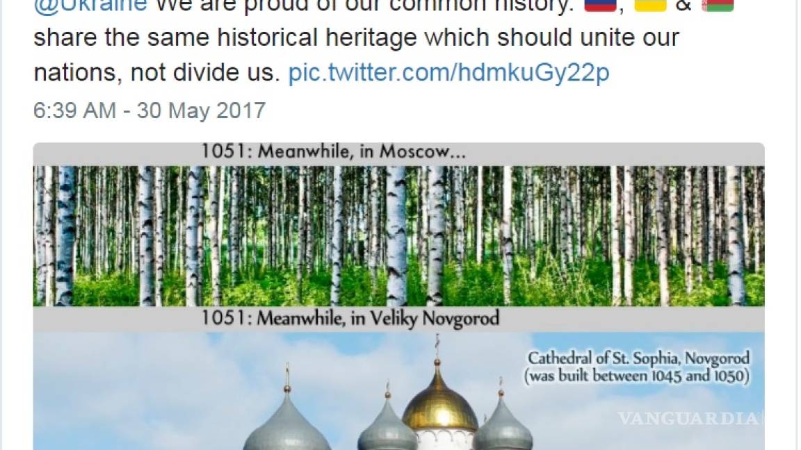 $!Se confrontan Ucrania y Rusia; en Twitter