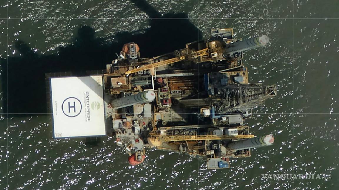 Tras el paso de Ida, detectan mancha de aceite de varios kilómetros en el Golfo de México