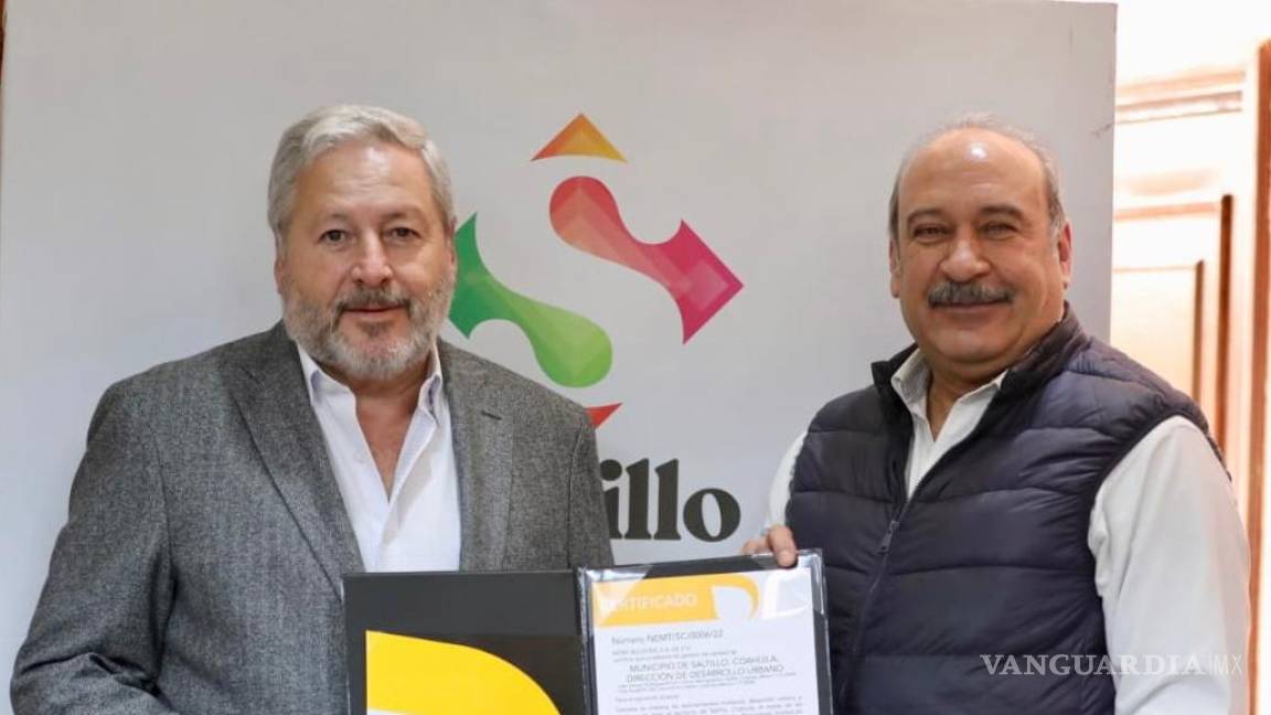 Gobierno de Saltillo recibe certificación de calidad en trámites