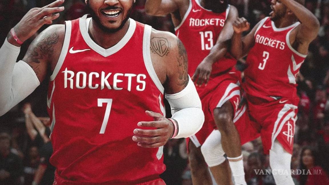 Carmelo Anthony llega a un acuerdo con los Rocket de Houston y el Oeste en la NBA se pone al rojo vivo