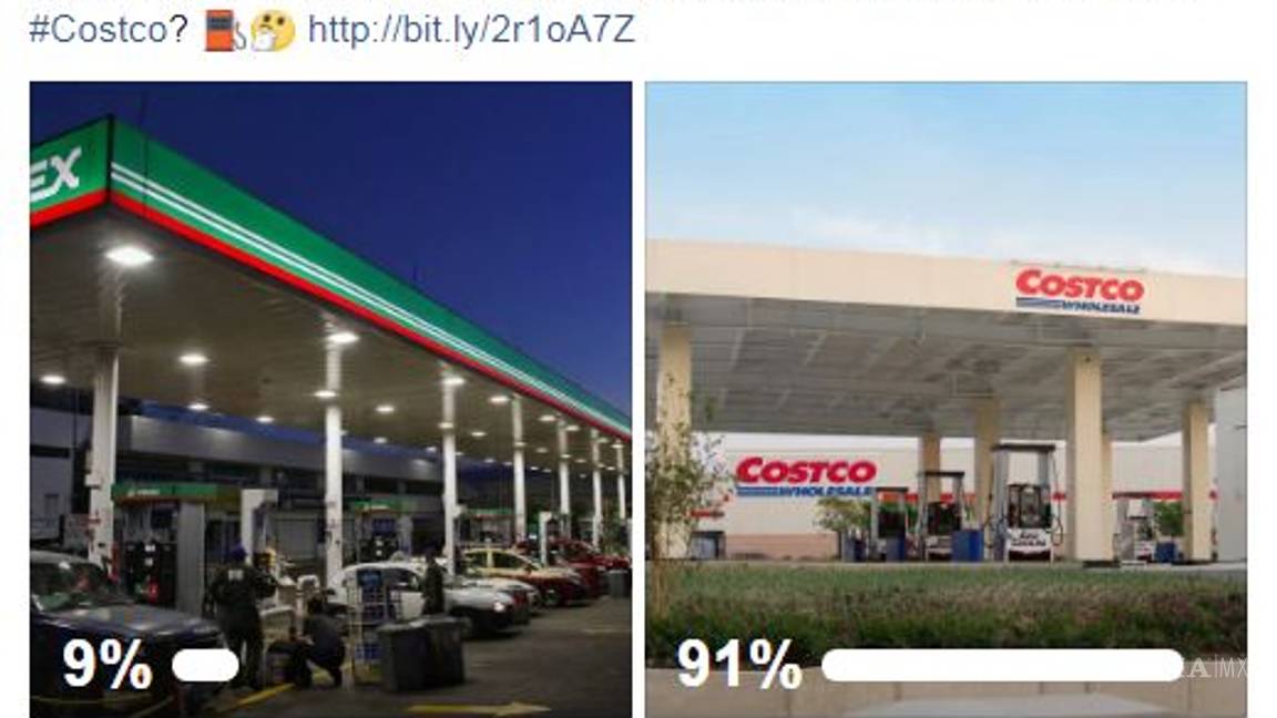 $!Por oferta de Costco, inicia la 'guerra' por venta de gasolina en Saltillo